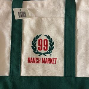 99 Ranch Green Mini Tote Bag with Logo